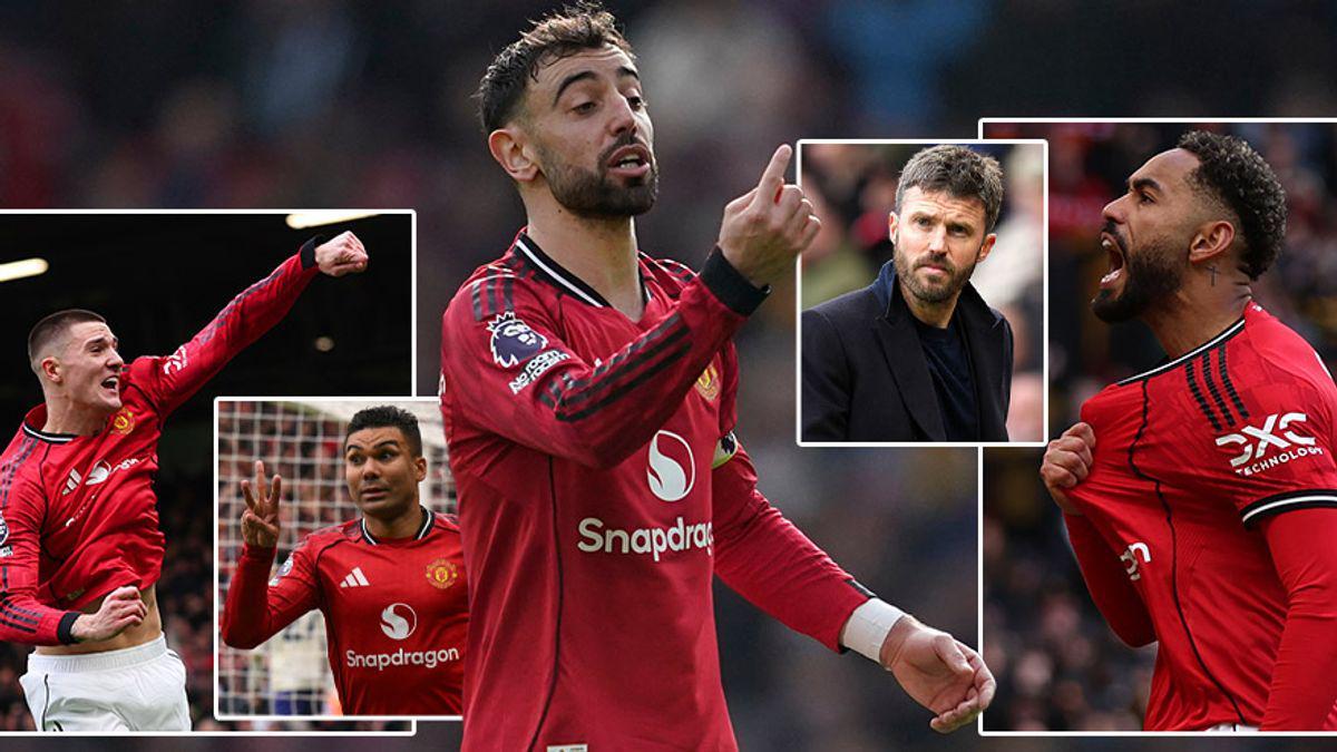 开云app-B费破纪录+卡塞米罗破门！曼联3-1胜维拉稳居前三，欧冠资格稳了